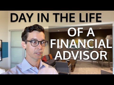 Financial Advisor Day in the Life of a CFP. What It's Like To Be A Financial Advisor.