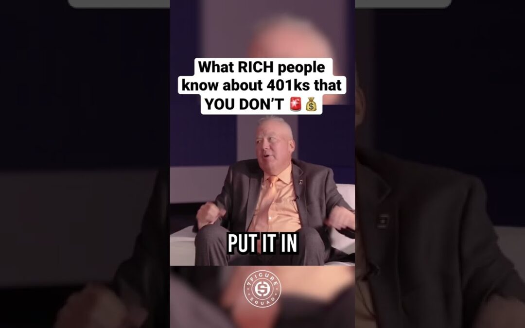 What RICH PEOPLE Know About 401k’s That YOU DON’T 🚨